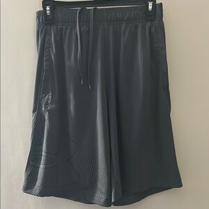 Under Armour Black Athletic Shorts Lightweight Performance